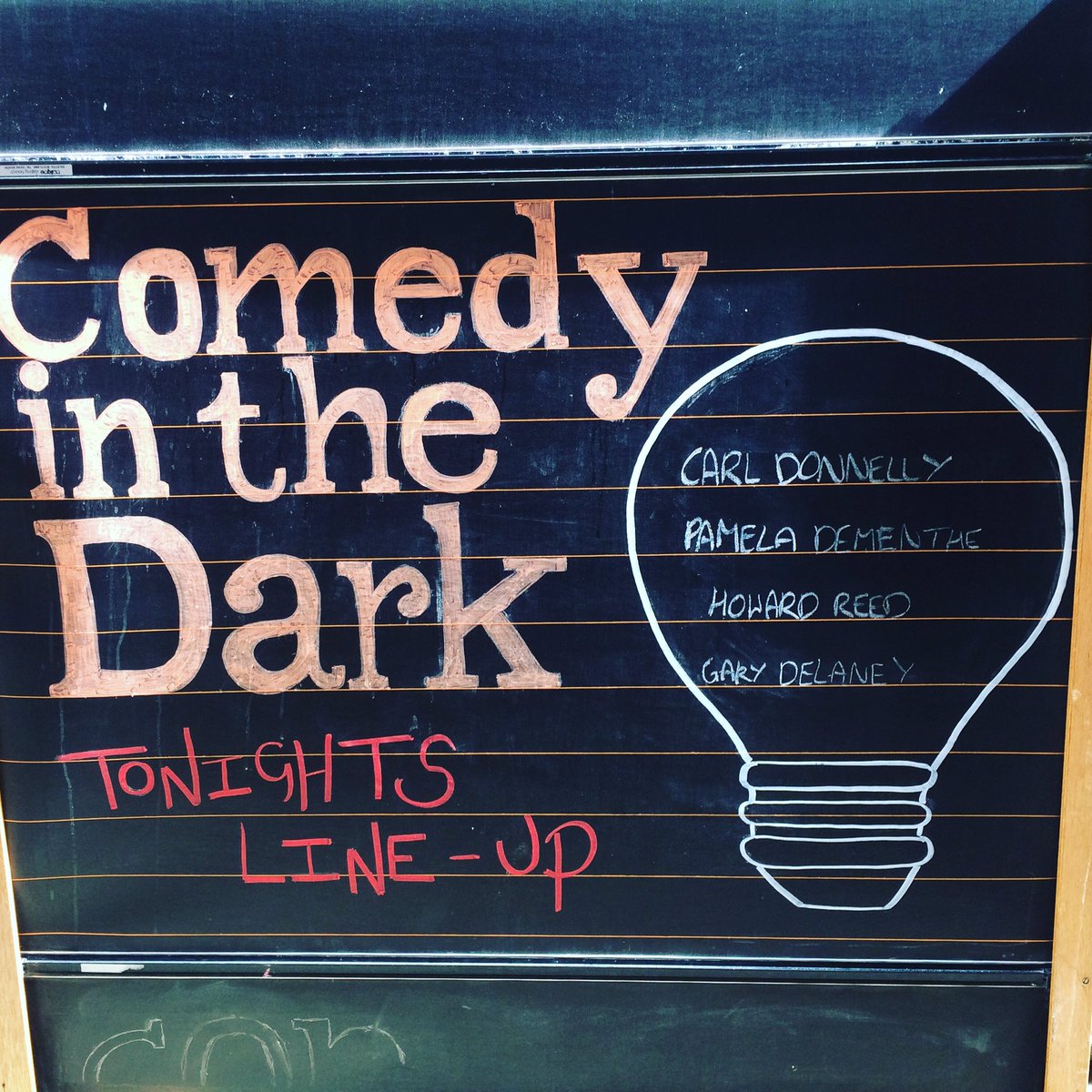 PamelaDementhe's tweet photo. #comedyinthedark @Justthetonic @edfringe edfringe tonight 6pm https://t.co/spqbN37Wo8