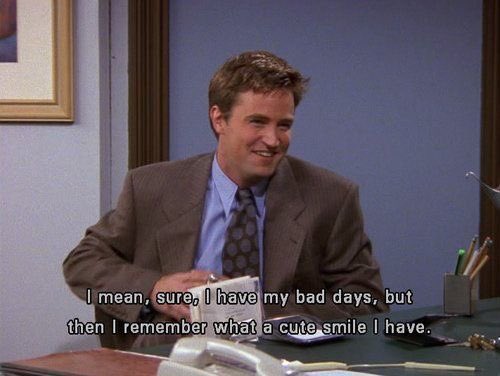 Happy birthday king of sarcasm Matthew Perry aka Chandler Bing 