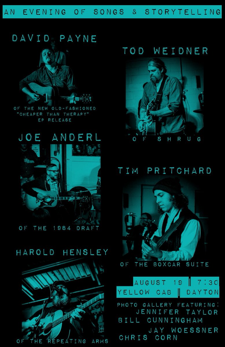 EP release show tonight at @YellowCabTavern in #dayton