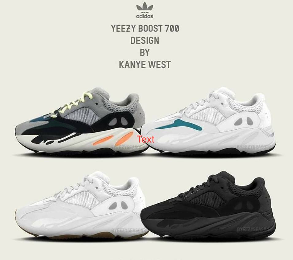 all yeezy 700