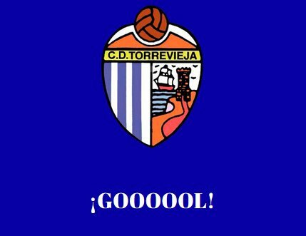 CDTorrevieja's tweet photo. 12' GOLLLLLLLLL de Jorge Beltrán que pone el 1-0 #CDTLive 🔵⚪ https://t.co/dyg8lAxBQ0