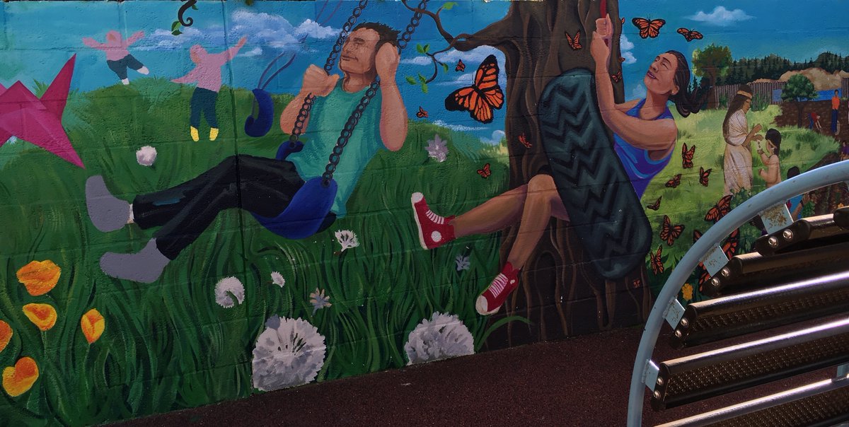 Seeing4Yourself's tweet photo. #Colorful #Murals at #BeachFlats #playground #SantaCruzBoardwalk #SantaCruz @visitsantacruz @santacruzlife (more @ https://t.co/4JfSaRGI9e) https://t.co/MRzAGjWRyZ