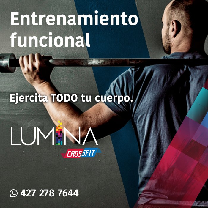 LuminaFitUp's tweet photo. Inscríbete a #LUMINA y entrena con la tecnología #crossfit más avanzada. Únete y disfruta de todos los beneficios. #SeGenteLUMINA #SJR #Qro https://t.co/rrkHDn9C50