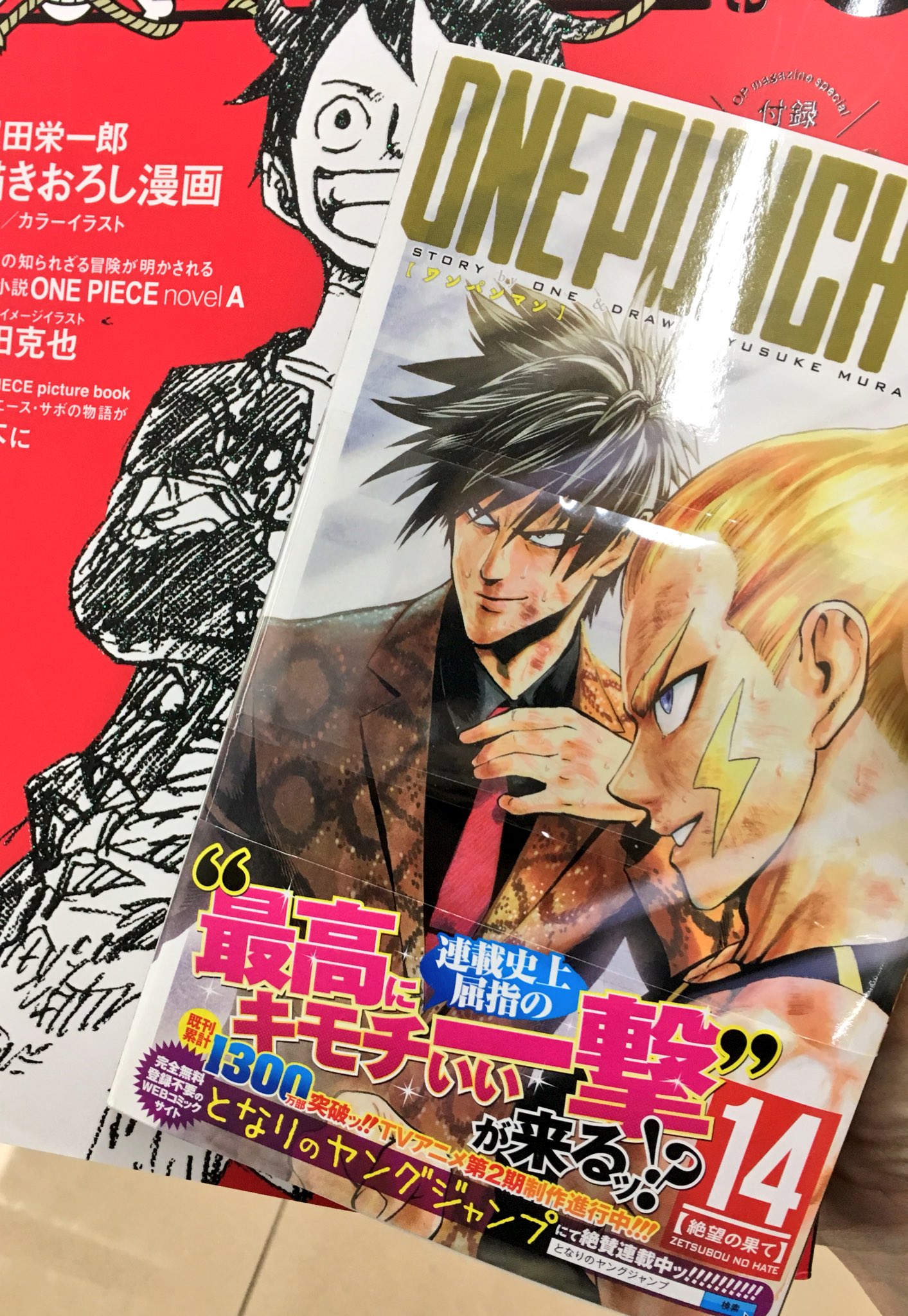 Kaname ワンパンマン14巻 暫く電子書籍で買ってたけど新刊の配信遅いし帯のキャッチコピー に惹かれたから衝動買いしてしまった 買って良かった最高のワンパンでした メッッッチャ良かった そしてこのリンリンすっごい可愛い T Co
