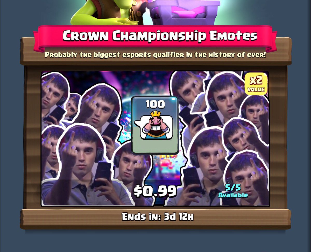 RequiemCR's tweet image. How the Crown Championship offer should've really been like