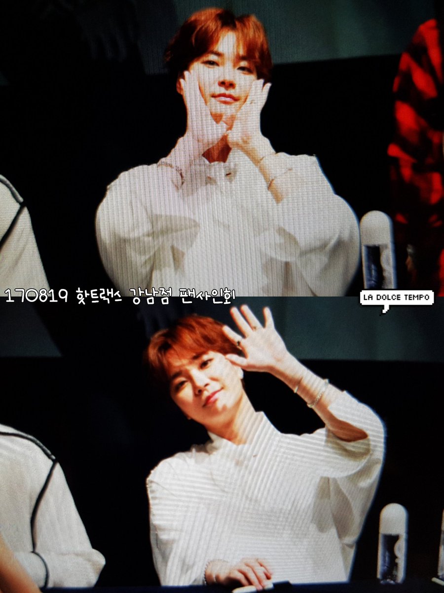 [PREVIEW] 170819 핫트랙스 강남점 팬사인회 #보이프렌드 #정민 <a href="/BOYF_JM/">BF JEONGMIN</a> ❤ - 오늘 귀여운거 마니 해쪄,,,(>︿<｡)💞