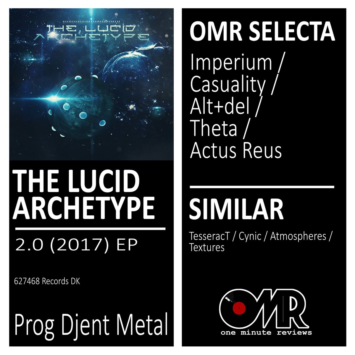 1MinRev's tweet photo. Enjoy some growls on #djent #metal excellent textures. #oneminutereviews #thelucidarchetype
Similar on OMR Spotify: https://t.co/Ao0eIrOOk0 https://t.co/NA5qTyvdKr