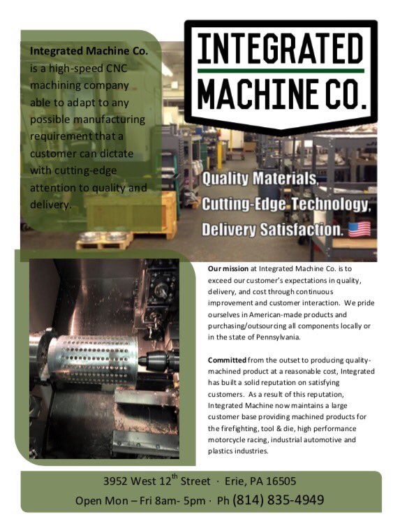 INTMCO's tweet photo. A Premier Manufacturer of Machined Parts #manufacturing #madeinusa https://t.co/HmHGp8WYR1