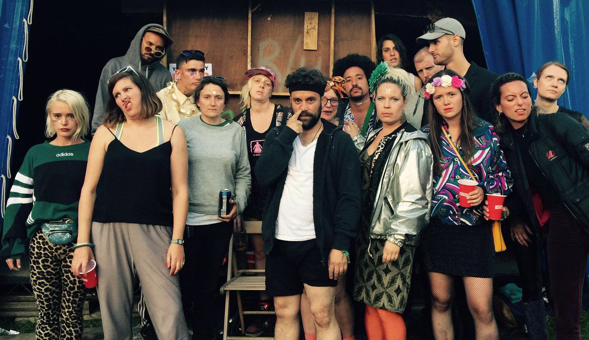 foodandtheatre's tweet photo. Missing these guys already CANNOT BELIEVE THE HACKERS WENT DOWN #Boomtown2017 https://t.co/o5KeEhEPY2