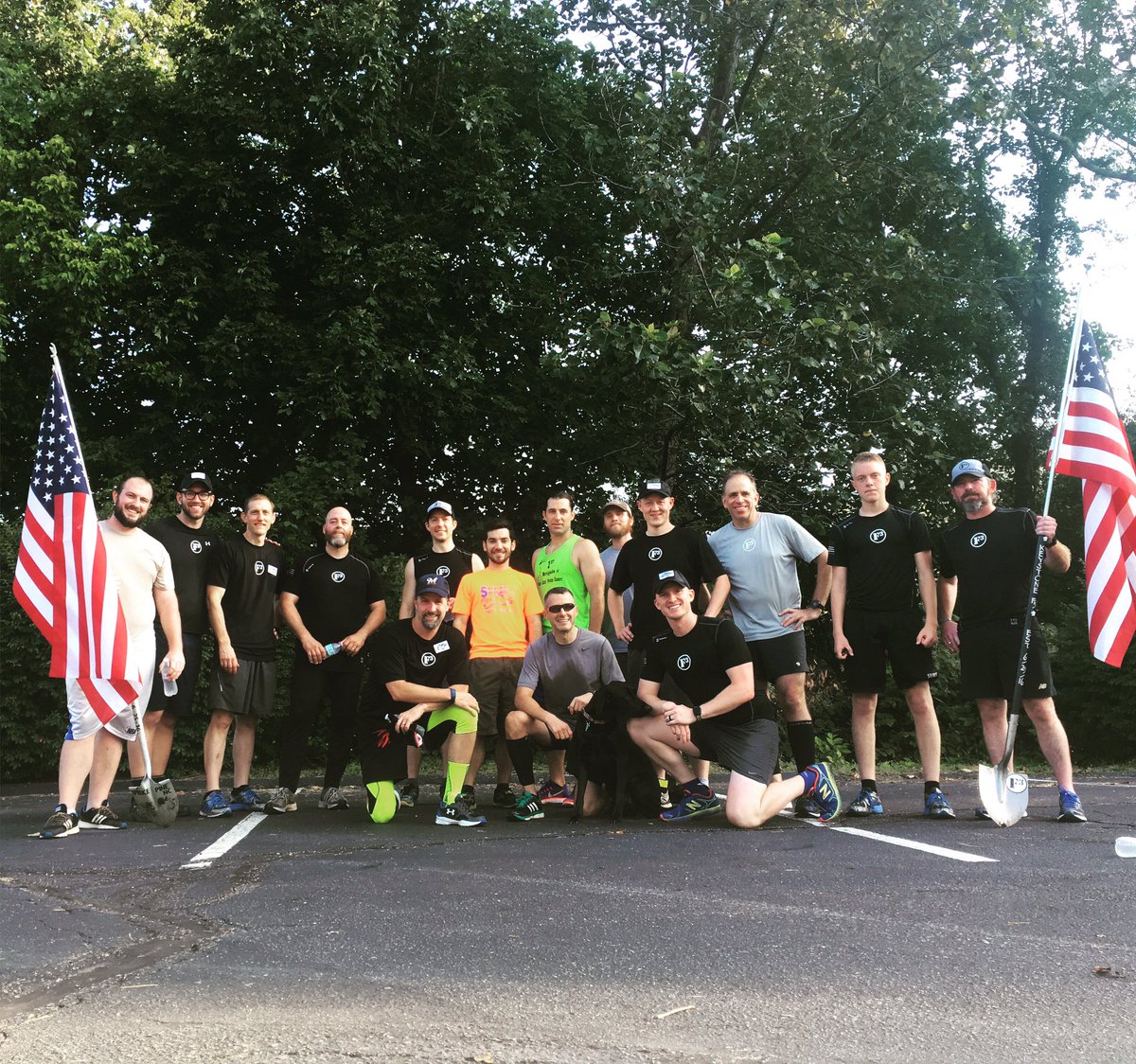 The 1st ever Wolf #CSAUP event. 7ish miles. 9 pain stations. Lots of fellowship. <a href="/KeystoneF3/">F3_Keystone</a> #TheWolfCSAUP