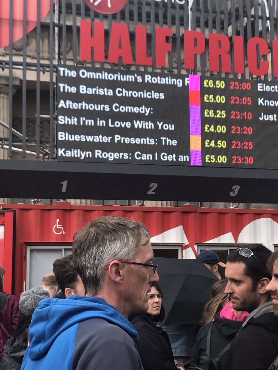 I'M CHEAP. <a href="/virginmoney/">Virgin Money</a>   #edfringe #thebaristachronicles