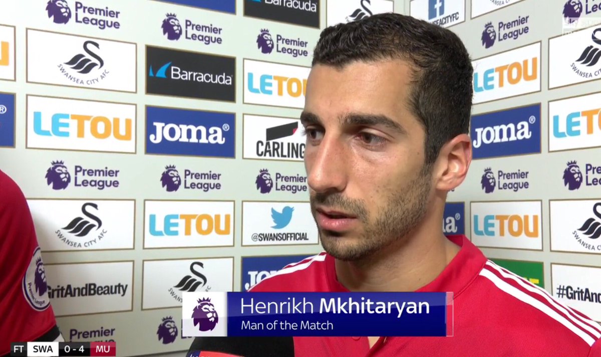 SkySportsStatto's tweet photo. Man of the Match: @ManUtd's Henrikh Mkhitaryan
2 assists
4 key passes
12 chances created
90% passing accuracy https://t.co/t3qJE10Zp5