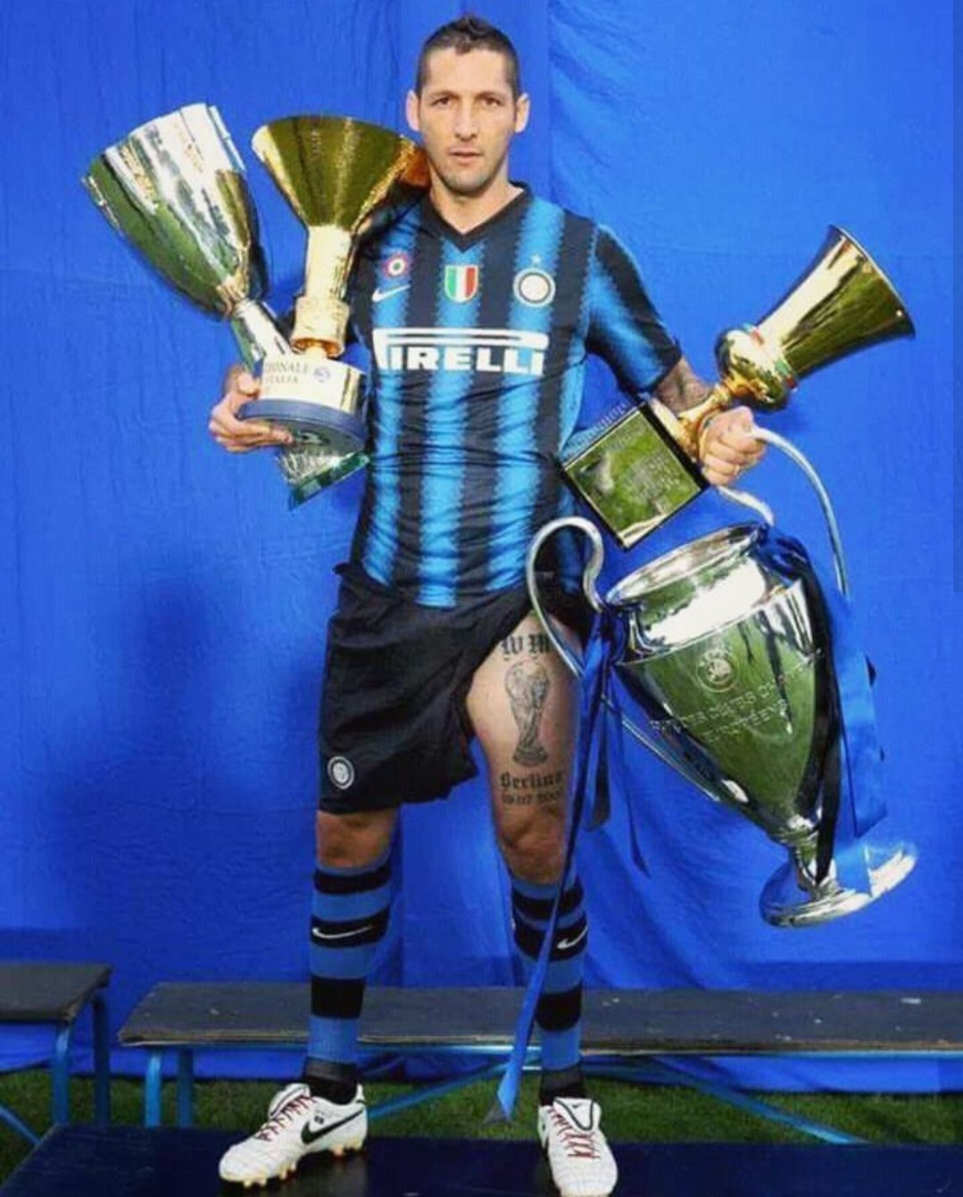 Happy 44th Birthday to Marco Materazzi

Trophies just follow this man around     