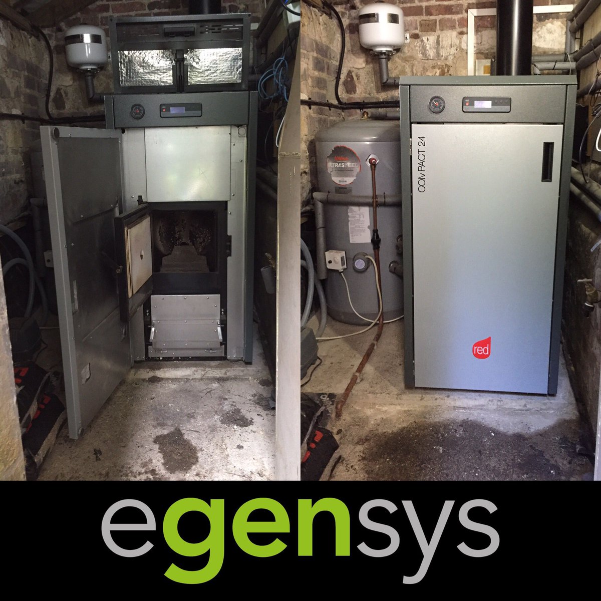 egensys on X: #MCZ #Red365 Compact 24 #biomass Pellet boiler installation  in Lincoln, serviced for £175. The only boiler able to fit in this tight  space! https://t.co/PgF2AqiEqA / X
