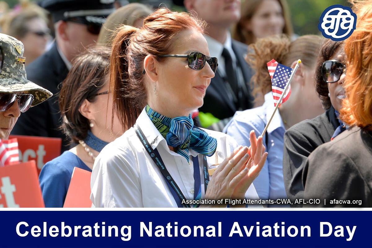 U.S. Aviation - 5%+ of GDP, $1.6 trillion economic activity & supports 11 M jobs. #NationalAviationDay #saveusaviationjobs #fairflights