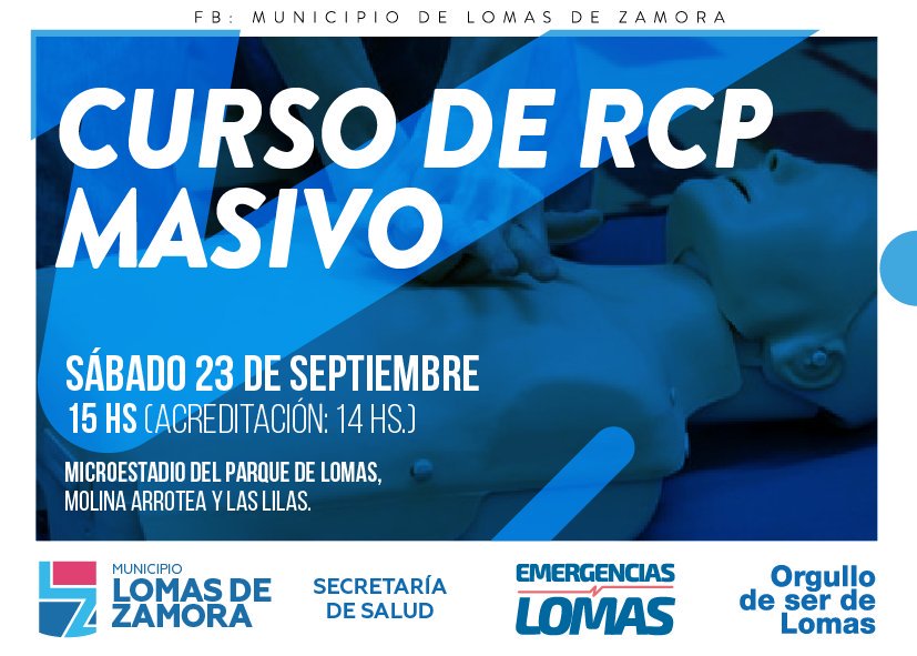 MunicipioLdeZ's tweet photo. ¡Nuevo Curso de RCP Masivo del @MunicipioLdeZ! 💗🚑
Inscribite ingresando en 👉 https://t.co/nfT6wnmjTm    
#MásSomosMásVidasPodemos https://t.co/J79L6Zoa76