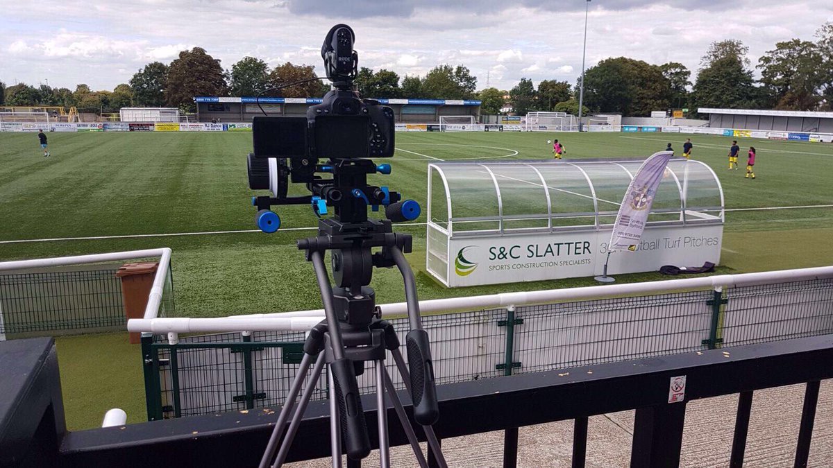 FoxInTheBox___'s tweet photo. Five minutes until kick off here at @suttonunited as @official_scrfc take on @eastbournetfc in the @EmiratesFACup #FITBHighlights https://t.co/T42suqhqG7