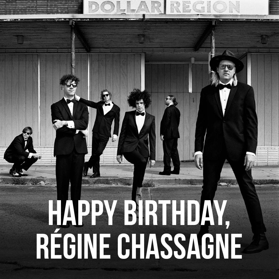 Happy birthday to Régine Chassagne of Celebrate by watching \"Electric Blue\" on  