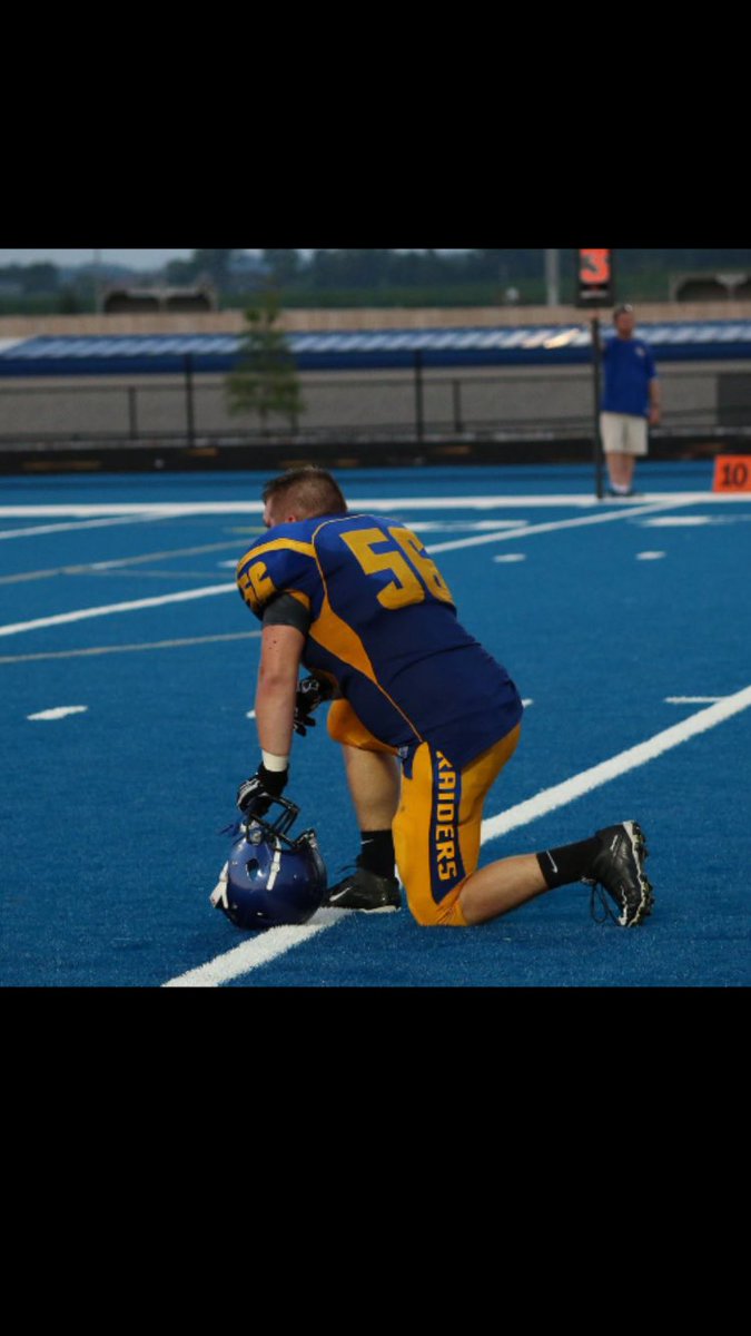 DentonStaceyR's tweet photo. #Radierpride #56 @Brandon_Hghes 💙💛 https://t.co/DP3MzwA60O