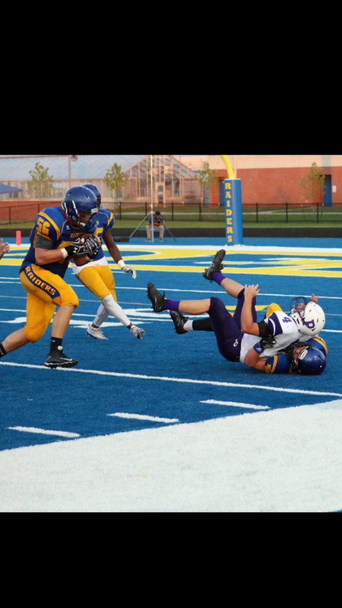 DentonStaceyR's tweet photo. #Radierpride #56 @Brandon_Hghes 💙💛 https://t.co/DP3MzwA60O