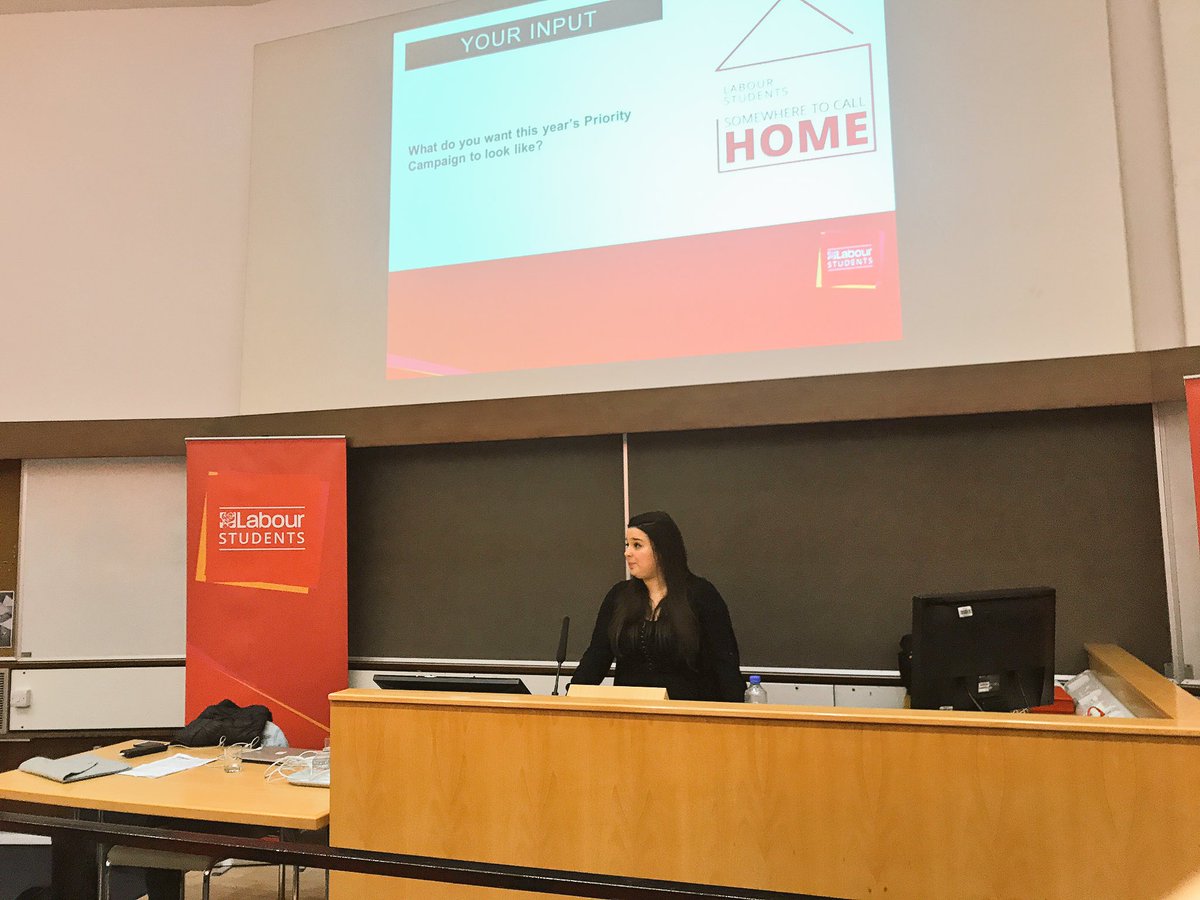 UEALabourSoc's tweet photo. We're at #lsst17 and discussing how best to launch @LabourStudents Priority Campaign - 'Somewhere to call home'🌹 Thanks to @izzyjengalenga https://t.co/JAYygMUEH0