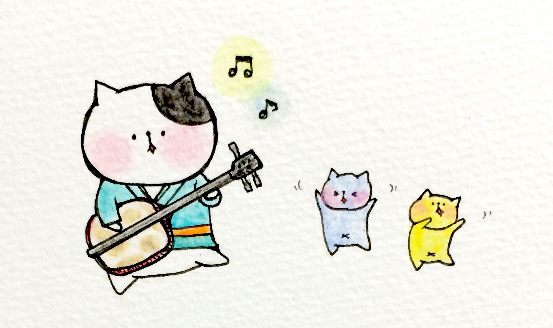 Twitter 上的 おこにゃん 三線弾いてノリノリにゃ 三線 ダンス ノリノリ 沖縄 猫 にゃんこ イラスト 可愛い 1日1絵 癒し 手描き 絵描きさんと繋がりたい イラスト好きな人と繋がりたい 絵描き人 Followme Cats T Co Ndhoy1f2cv Twitter