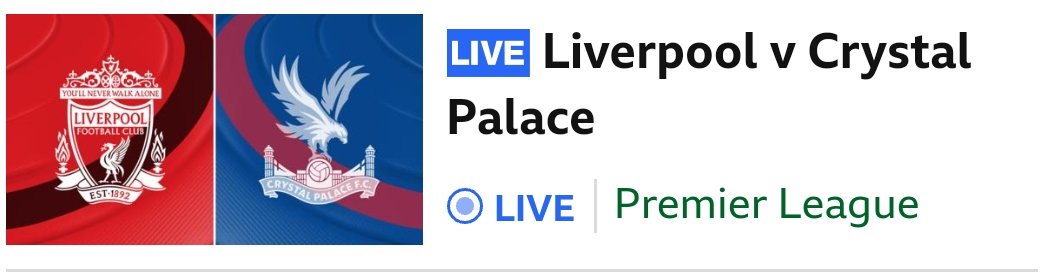 lapperazzi's tweet image. Hey @BBCSport, who dropped the ball and put Liverpool colours as red &amp;amp; black?