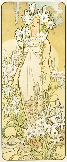 素材屋flower Clover サイト更新 ミュシャ画像をアップしました 全て著作権切れの画像です アンティーク パブリックドメイン 画像素材 著作権フリー 再配布可 商用利用可の無料イラスト T Co Mlo0s2aqdc