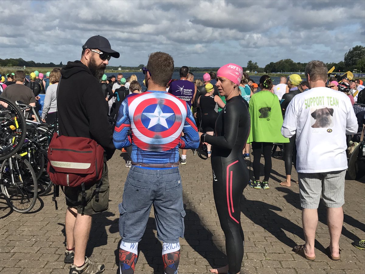 jlrworks's tweet photo. What a day ! Just completed the superhero triathlon at the Paralympic site at Eton College. @ShawTrust #teamST2017 https://t.co/yPtBNVJEnb