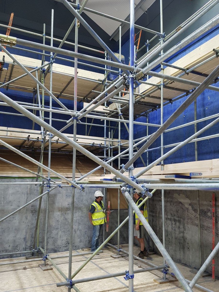 <a href="/highfiveconstr5/">High Five Construct</a> Five prepare for remediation of concrete walls at Wellington College Real Tennis facility