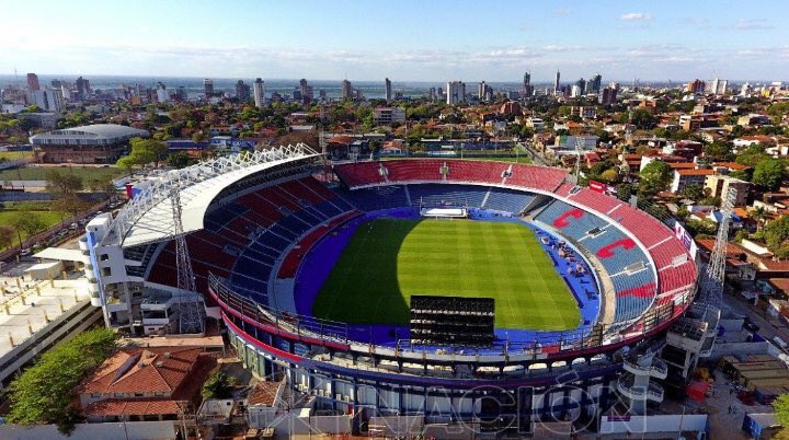 MarianoBeron's tweet photo. Cerro Porteño tiene un crecimiento sostenido año a año. Hoy inauguran la Nueva Olla! Felicitaciones al Club más popular de Paraguay! https://t.co/E2O4tFyB1b