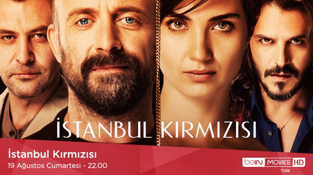#HalilErgenç, #TubaBüyüküstün, #Nejatİşler ve #MehmetGünsür’ün başrollerde olduğu İstanbul Kırmızısı, 22.00'de beIN MOVIES TURK HD’de.