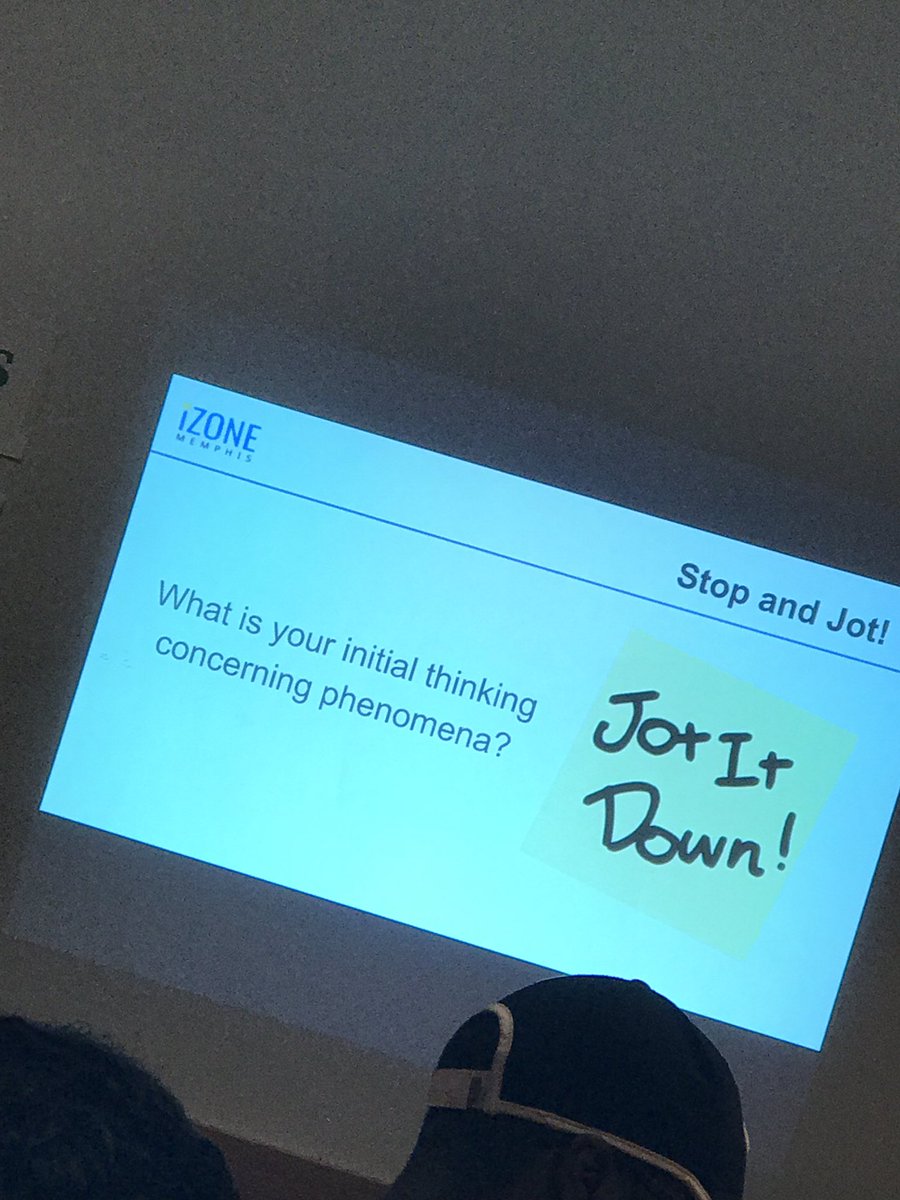 iZoneScienceSCS's tweet photo. What is your initial thinking about PHENOMENON? @SCSK12Unified #iZoneScience #SaturdaySciencePD https://t.co/h02tN3DM1k