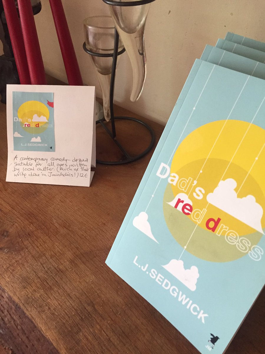 AnitaCMurphy's tweet photo. @DadsRedDress Nice to see the book around Fairview! Perfect accompaniment to a nice cappuccino 😊 https://t.co/Xsz7PFzJPM