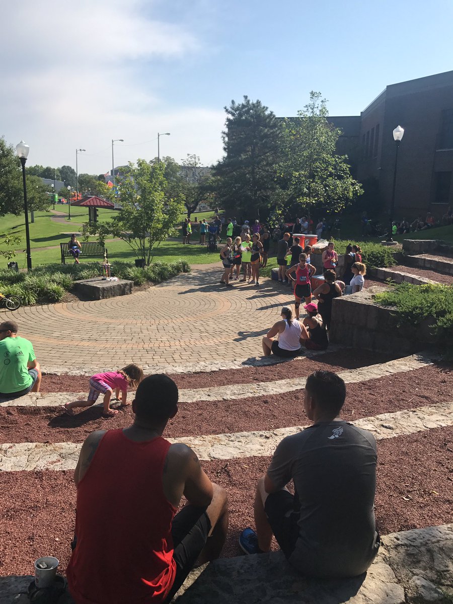 Competitors gather for the award ceremony! Awesome job everyone!