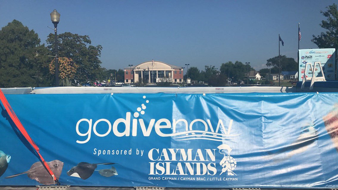 Have you ever went diving at a festival?! We are and it's FREE!