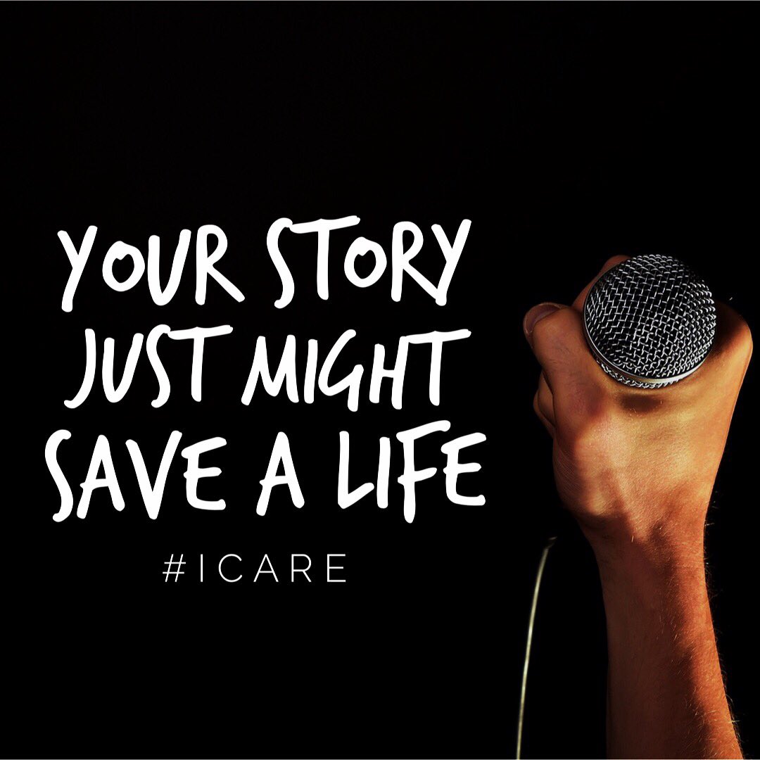 Your story is worth sharing! Bit.ly/icaremovement #icare 💙