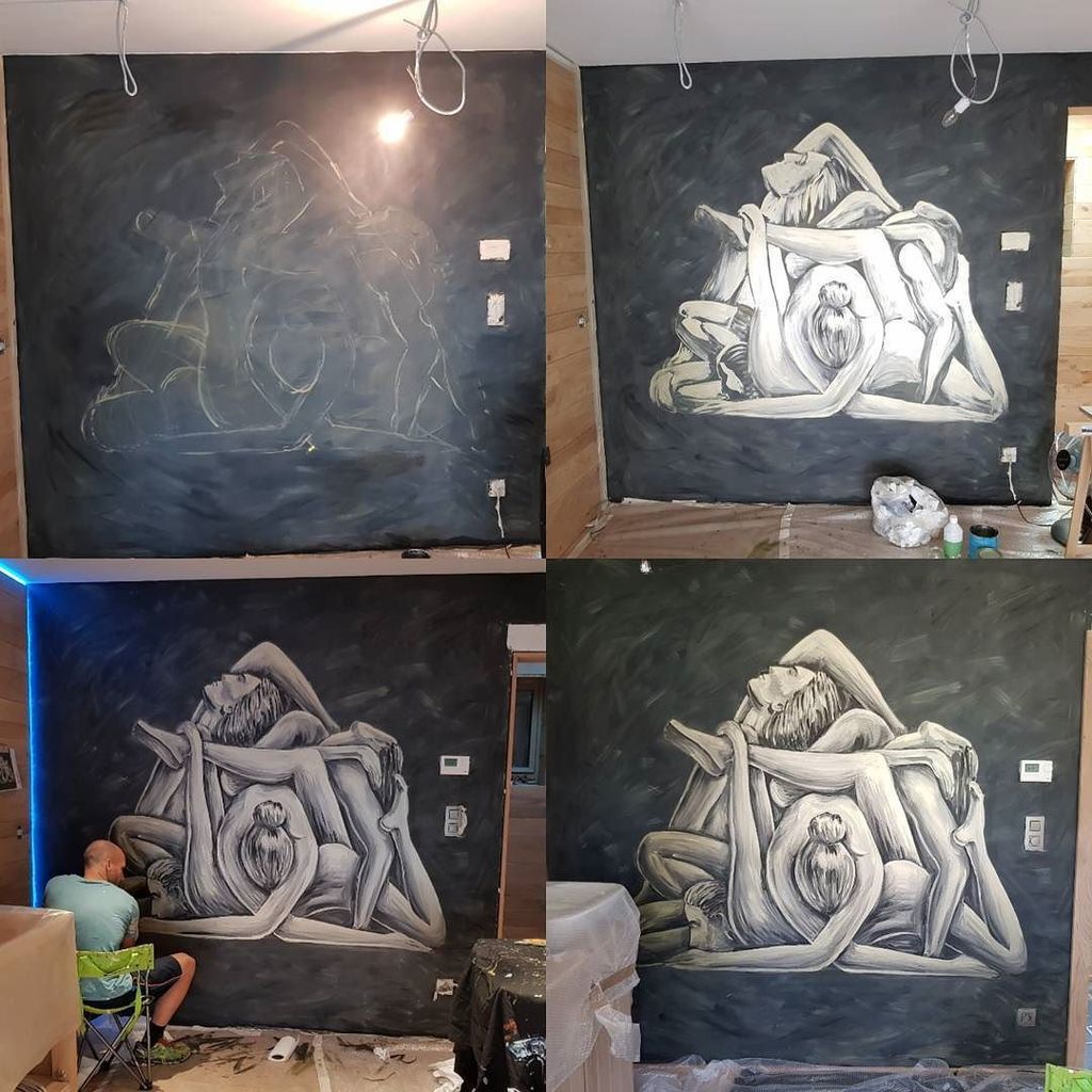 BenHeine's tweet photo. work in progress at Valerie Debroux's physiotherapy room
#benheineart #painting #peinture #cabinet #kine #physiot… https://t.co/zdWAFrTKqb https://t.co/yyTnzZeNH3