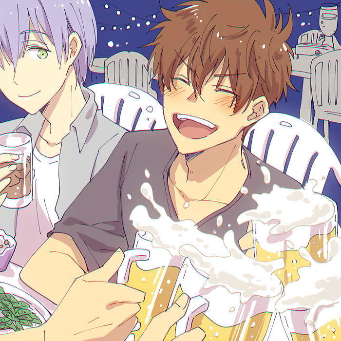 تويتر 丘珠 على تويتر 隙間にワンドロもやったよ 祝夏也ビアガーデンデビュー 夏尚ワンドロ 桐嶋夏也生誕祭17 T Co Ajnnr0z0df