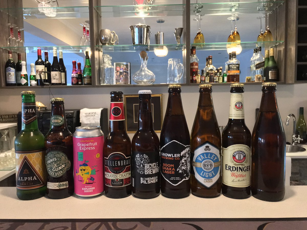 Did someone say RUGBY?!! Let's go <a href="/Springboks/">Springboks</a> vs Argentina 👊🍺 #rugby #boks #craftbeer #lineup @TastingLeague <a href="/FoulkesBrau/">Foulkes Brau</a> <a href="/HopticalA/">Hoptical</a>