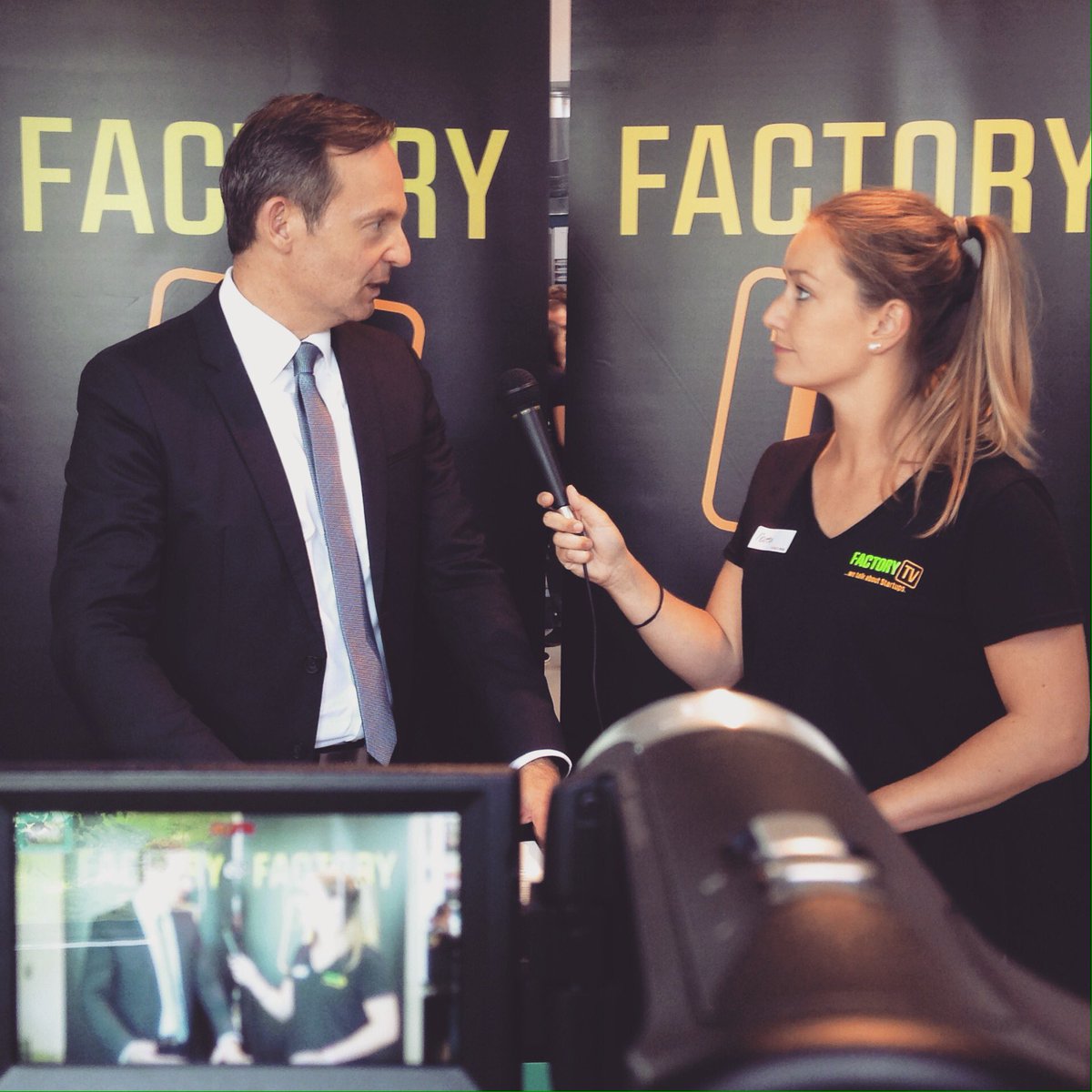 SARfactory's tweet photo. Minister Dr. Volker Wissing von der @fdp im Interview mit #Factorytv https://t.co/eHQj4Gudjf