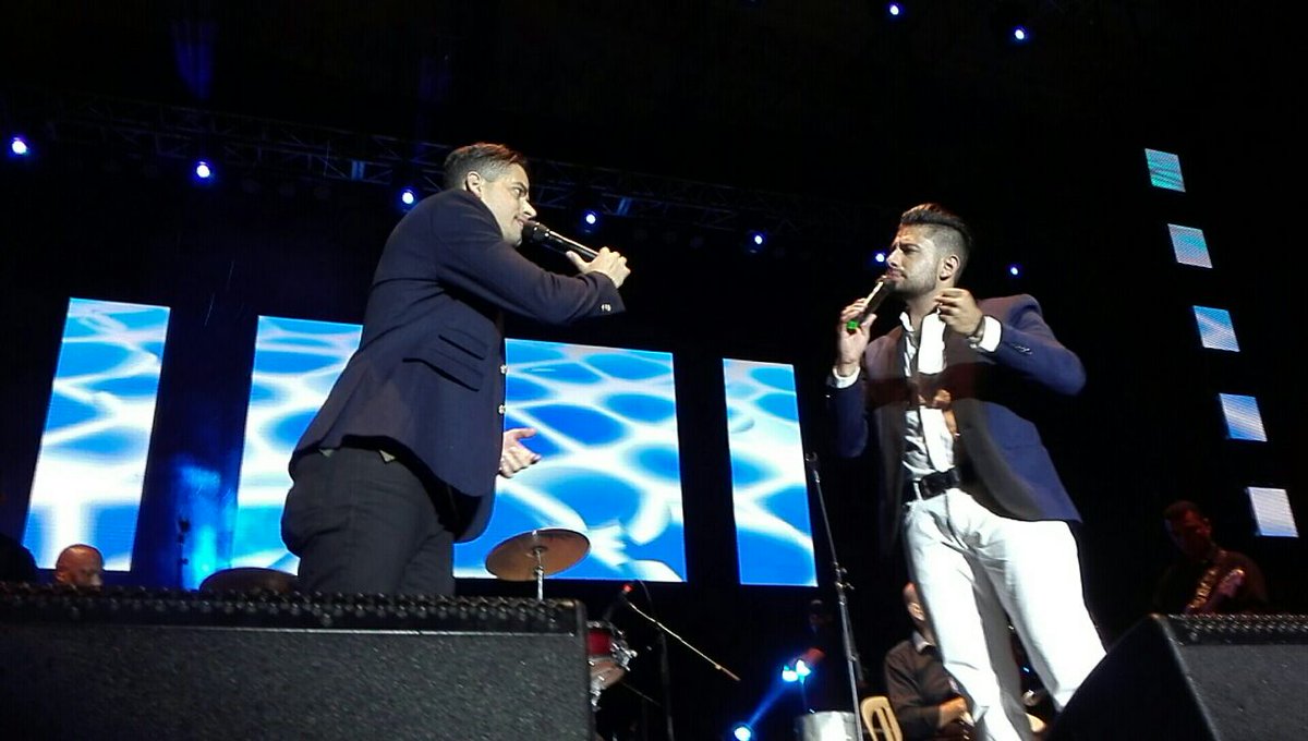 BinomioOficial's tweet photo. ¡Así fue nuestra noche de ayer en Palmira! #TourDefinitivamente https://t.co/PA7gFKicS8