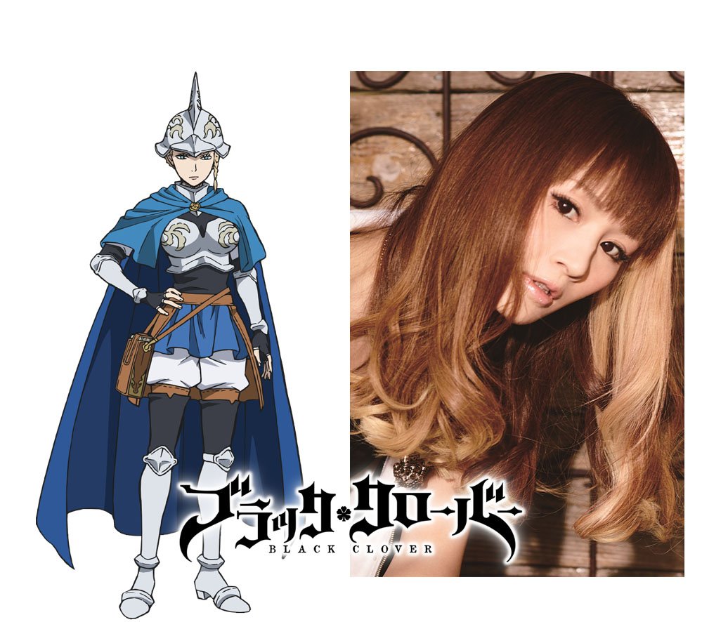 ブラッククローバー テレビアニメ公式 Sur Twitter 美しさと強さを兼ね備え 女性が大多数の団を統率 極度の男嫌いなのに実はヤミ Cv諏訪部順一 の事が好きで気持ちがうまく伝えられないツンデレな 碧の野薔薇 団長シャーロット ローズレイは小林 ゆう