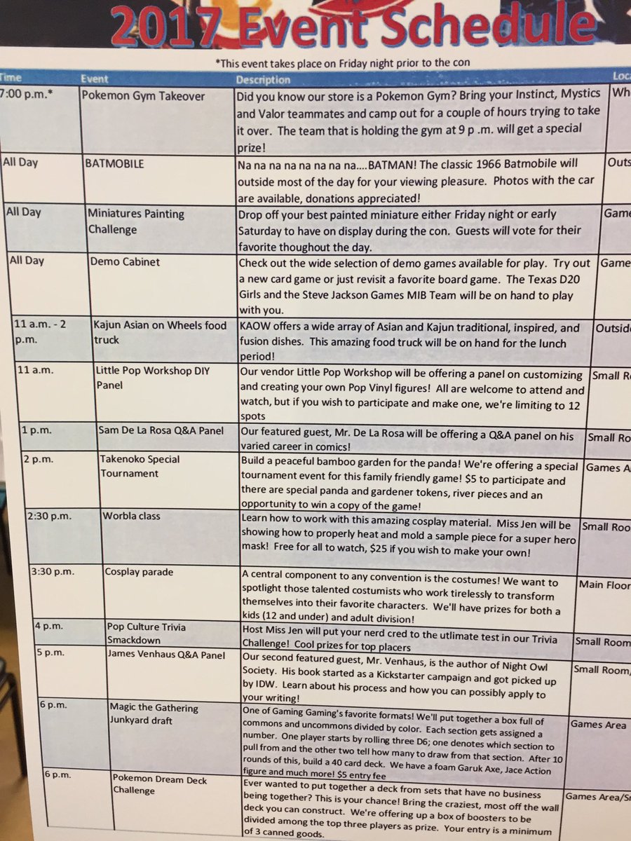 Tune in today at 11, 1 pm, 2:30, 4 &amp; 5 on our Facebook page for Livestreams of panels and activities!
