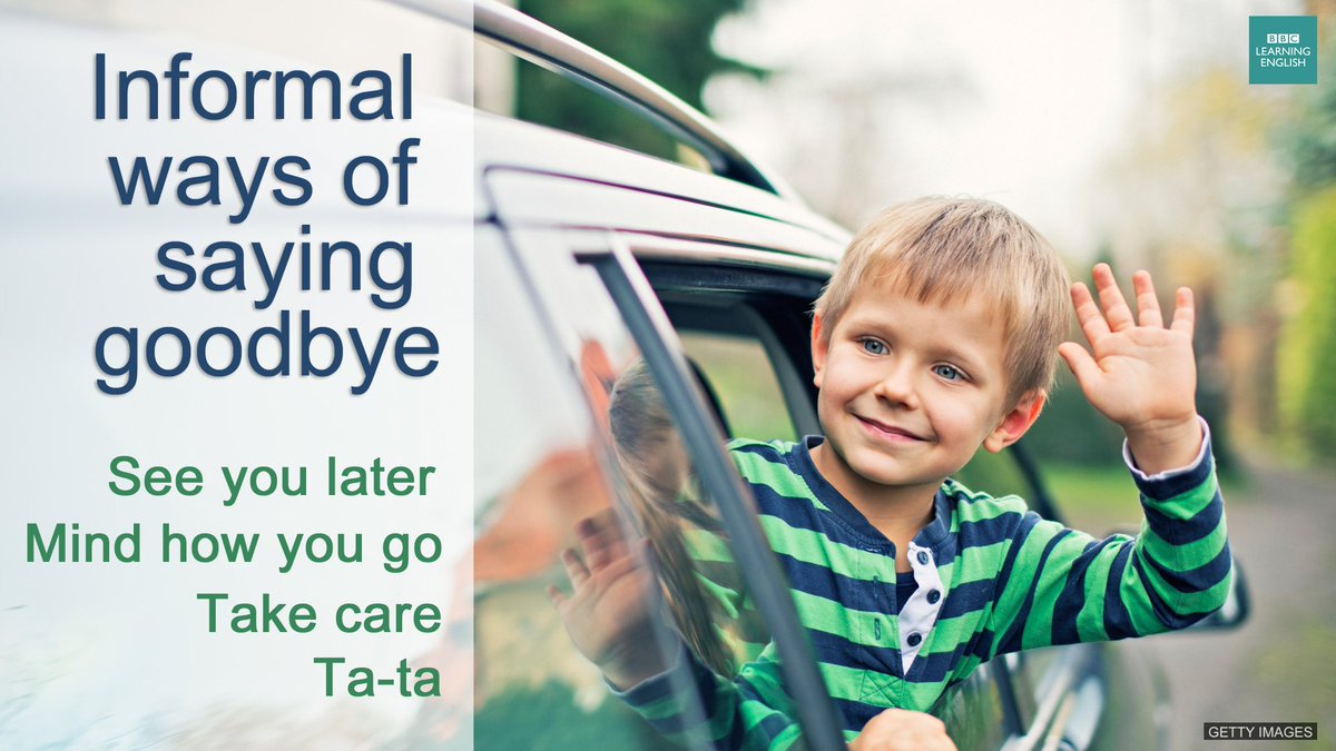 YourTalksLive's tweet photo. Informal ways of saying goodbye. #yourtalks #YTOC https://t.co/dY0wguGWIQ