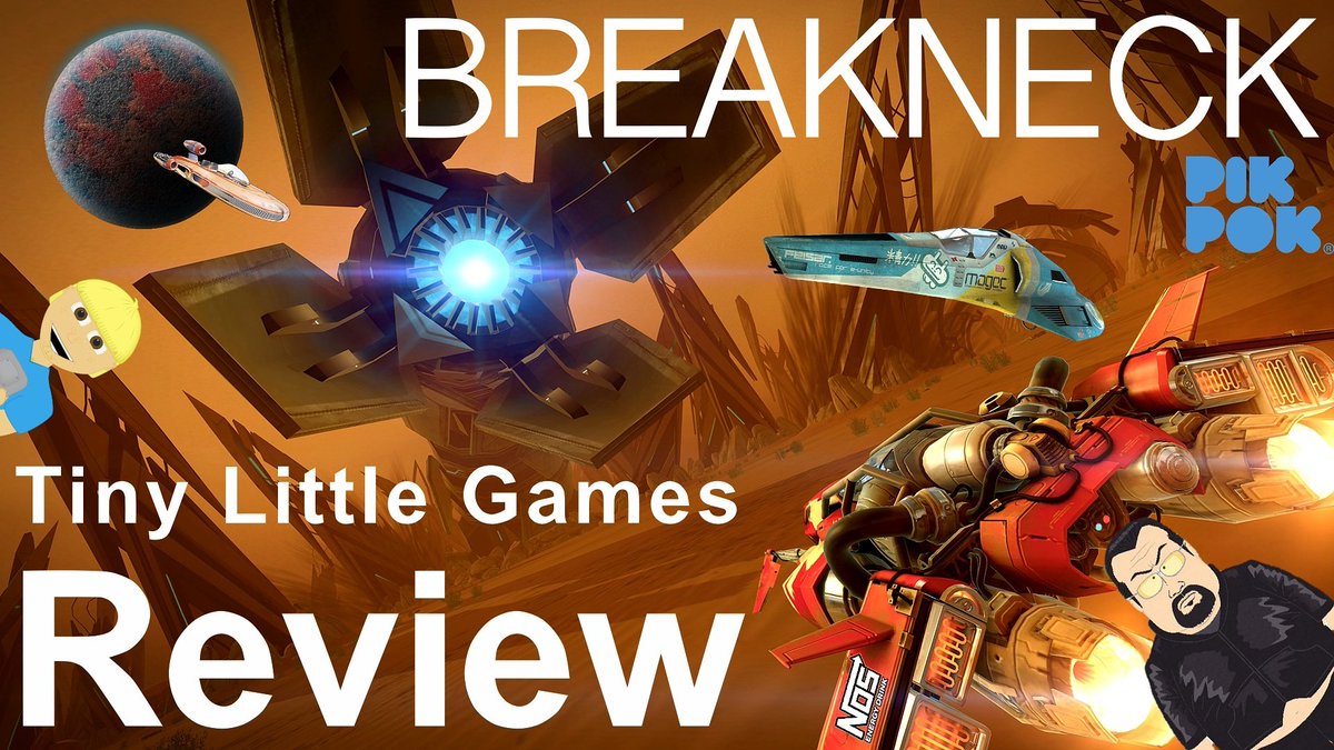 TinyLittleGamer's tweet photo. #breakneck #review is up on my #youtube link in my bio. #endless #racer #pikpok #f2p #android #ios #future #breakneckgame https://t.co/Qf0EQnx3RZ
