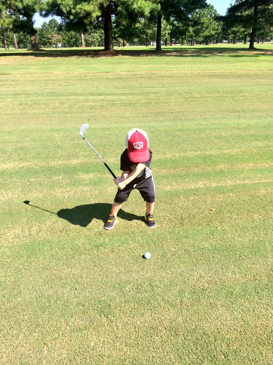 brentjones4's tweet photo. Golf with a 4 year old is the best! https://t.co/WiWV9S3fXb