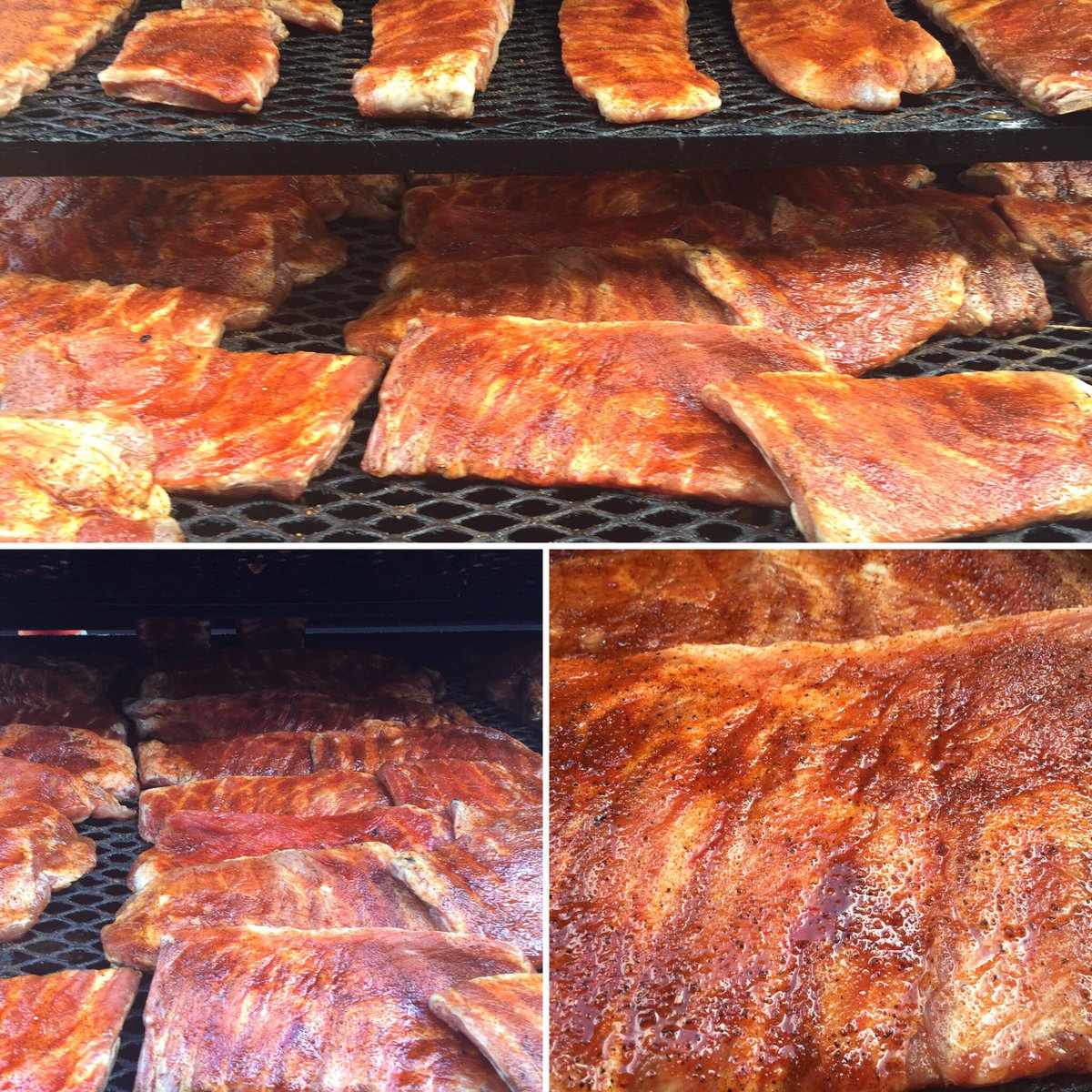 NardsBBQ's tweet photo. Ribs are on! #bbq #ribs #YeahThatGreeenville #catering #festivals #events https://t.co/wfjokxQIfo