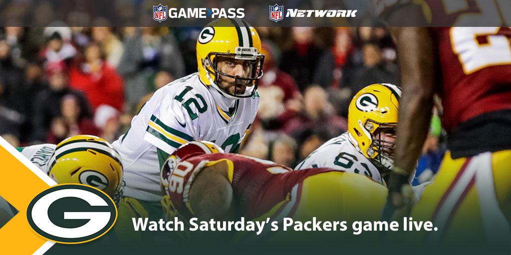 Watch tonight's #GBvsWAS game live! - Green Bay Packers