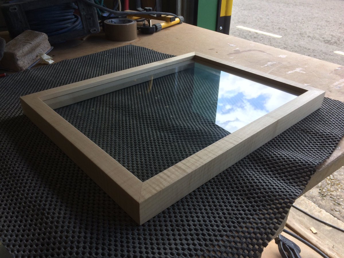 DianePrayle's tweet photo. Frames for Lena Phalen. You never know, if they go down well I might get to make some plinths. https://t.co/6OAy7oNOg3 https://t.co/cY4n89ZM92
